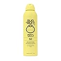 Sun Bum Kids SPF 50 Sunscreen Clear Body Spray - Broad Spectrum Water-Resistant with Vitamin E - Wet or Dry Skin Application - Hawaii 104 Act