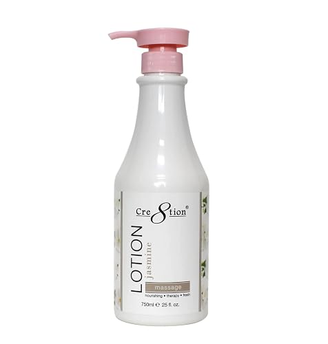 Cre8tion Spa Hand & Body Lotion Nourishing Skin Lotion Moisturizer From Dryness and Flaking 750ml / 25 fl oz (Jasmine)