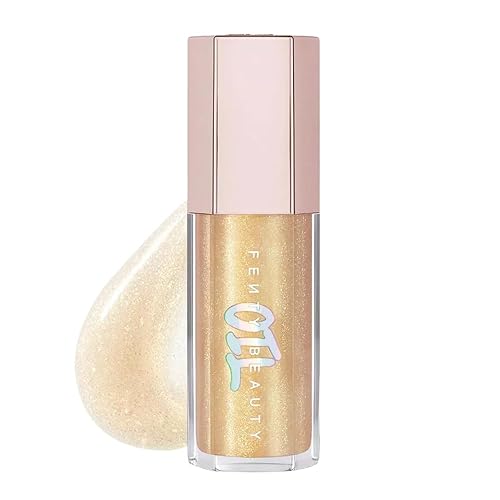 Gloss Bomb Luminizing Lip Oil N Gloss - Superfine Suga by Fenty Beauty for Women - 0.3 oz Lip Gloss