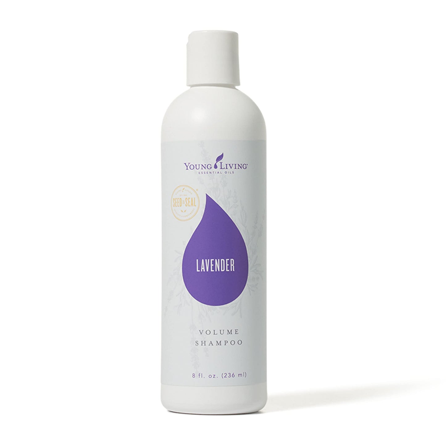 Young Living Lavender Volume Shampoo Essential Oils - Cleanses and Nourishes Fine Hair - 8 fl oz - Gently Cleanses Fine Hair for a Boost of Body