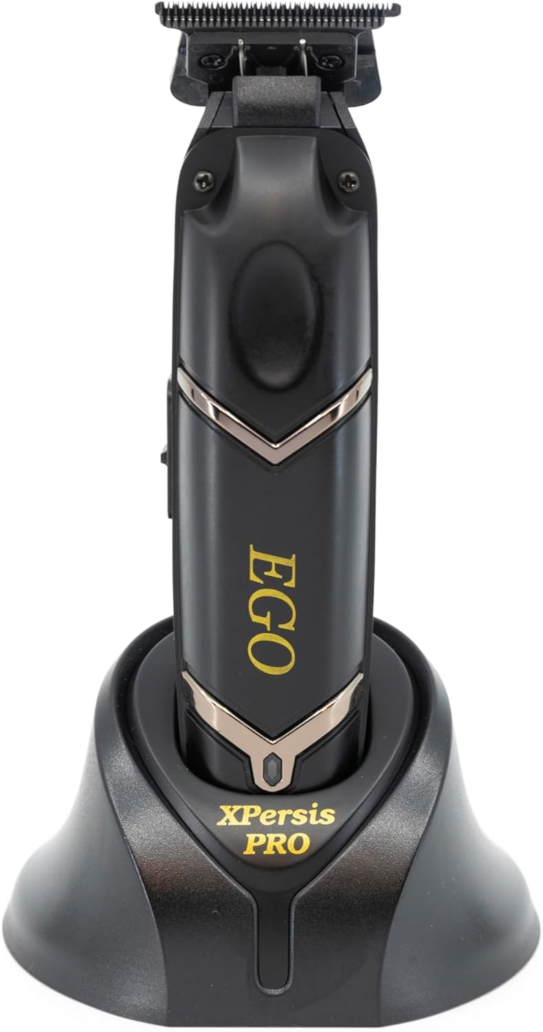 XPERSIS PRO EGO Brushless DLC Blade Cordless Hair Trimmers for Barbers, Professional Mens Hair Trimmers + Electric Razor Foil Shaver with Sharp Blades Beauty and Personal Care XPERSIS