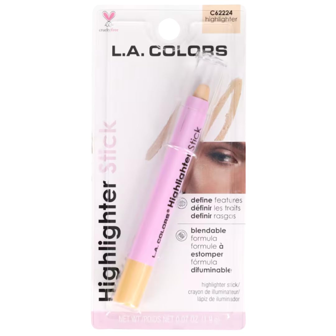 L.A Colors Highlighter Stick, C62224, 0.07 Oz