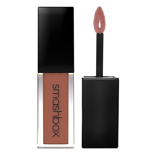 Smashbox Always On Longwear Matte Liquid Lipstick| Long Lasting, Waterproof + Non-Drying, 0.13 Fl Oz,Stepping Out
