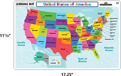 Teacher United States of America Map Learning Mat