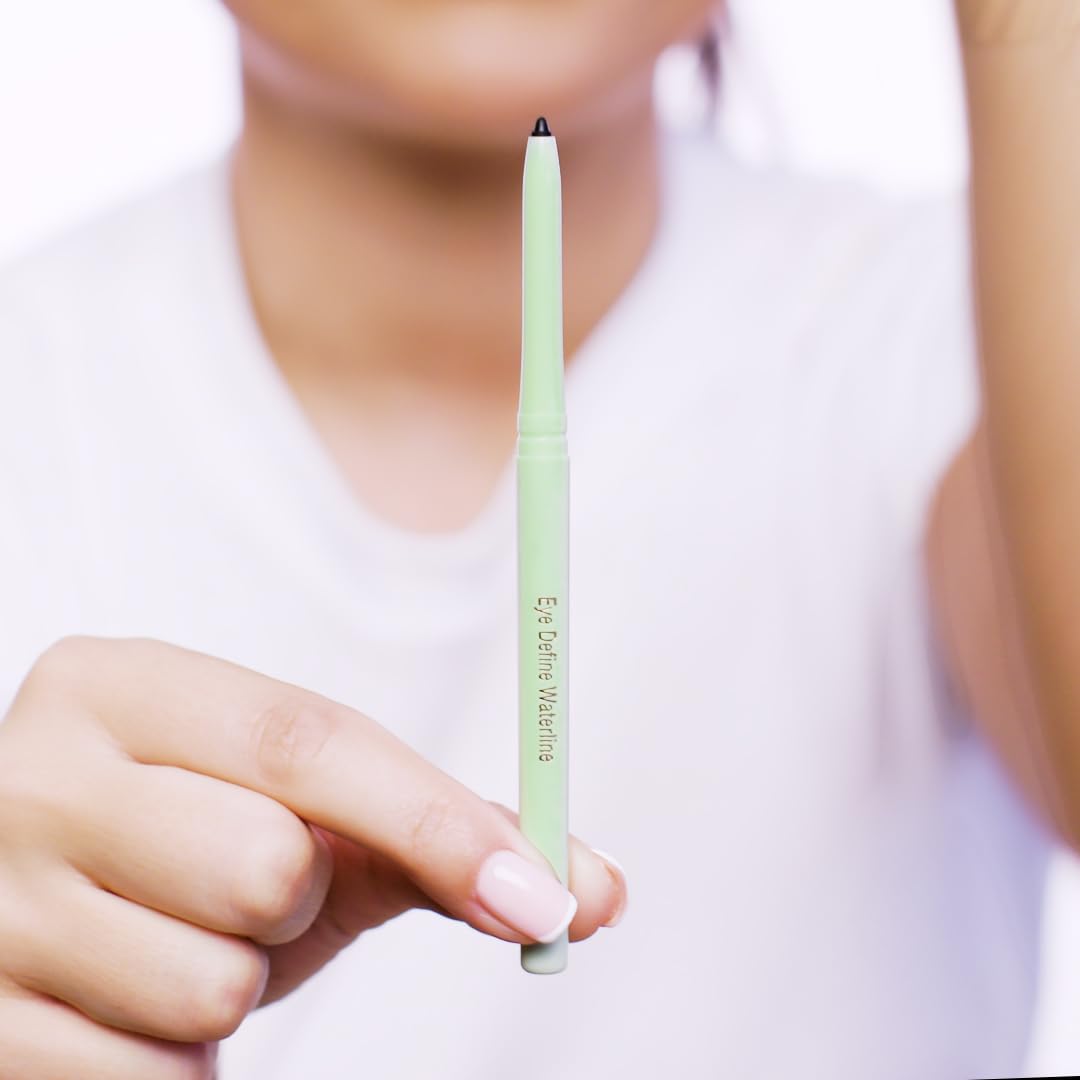 Pixi Beauty Eye Define Waterline | Ultra-Fine Waterproof Eyeliner Pencil for Inner & Upper Lash Line | Smudge-Proof, Transfer Resistant & Long-Wearing