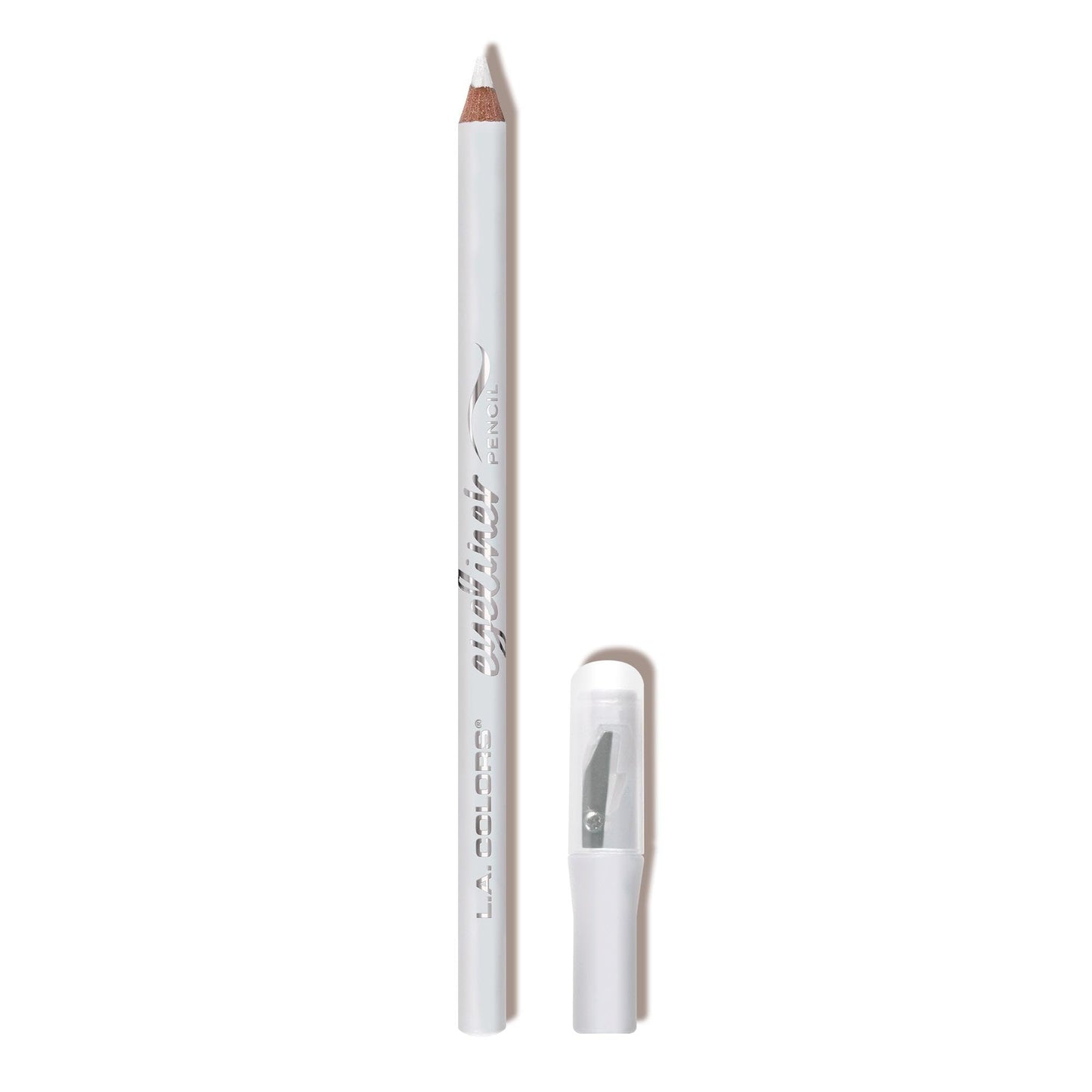 L.A. COLORS On Point Eyeliner Pencil, White CP626