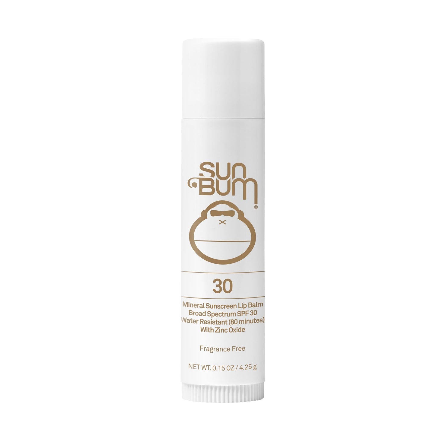 Sun Bum SPF 30 Mineral Sunscreen Lip Balm - Hawaii Act 104 Compliant (Without Octinoxate & Oxybenzone) - Zinc-Based Broad Spectrum UVA/UVB Lip Beauty and Personal Care Sun Bum Default Title