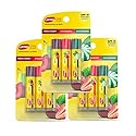 Carmex Daily Care Moisturizing Lip Balm Sticks, SPF 15, Multi-Flavor Lip Balm Pack, 9 Count (3 Packs of 3)