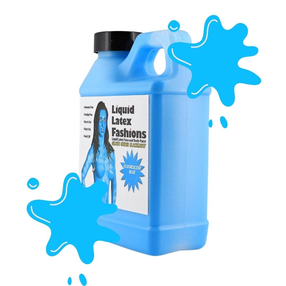 Liquid Latex Fashions- Ammonia Free Natural Face paint for Kids and Adults, Ideal for Artwork, Party, School Plays, Cosplays and Concerts