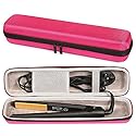 Faylapa Hard Carry Travel Case for Classic Hair Straightener Curling Irons Styler,Hair Straightener EVA Case for Vacation(Accessories Not