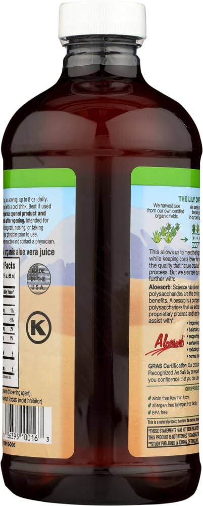 Lily Of The Desert Aloe Vera Gel, 16 Ounce - 6 per case.