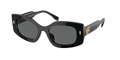 Tory Burch Sunglasses TY 7202 U 170973 Black/Dark Grey Polyamide Standard, 50/19/145