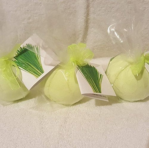 Spa Pure AVOBATH Bath Bombs - 3 XL Fizzies, Ultra-Moisturizing, Natural, Organic, made with Shea, Mango and Cocoa Butter