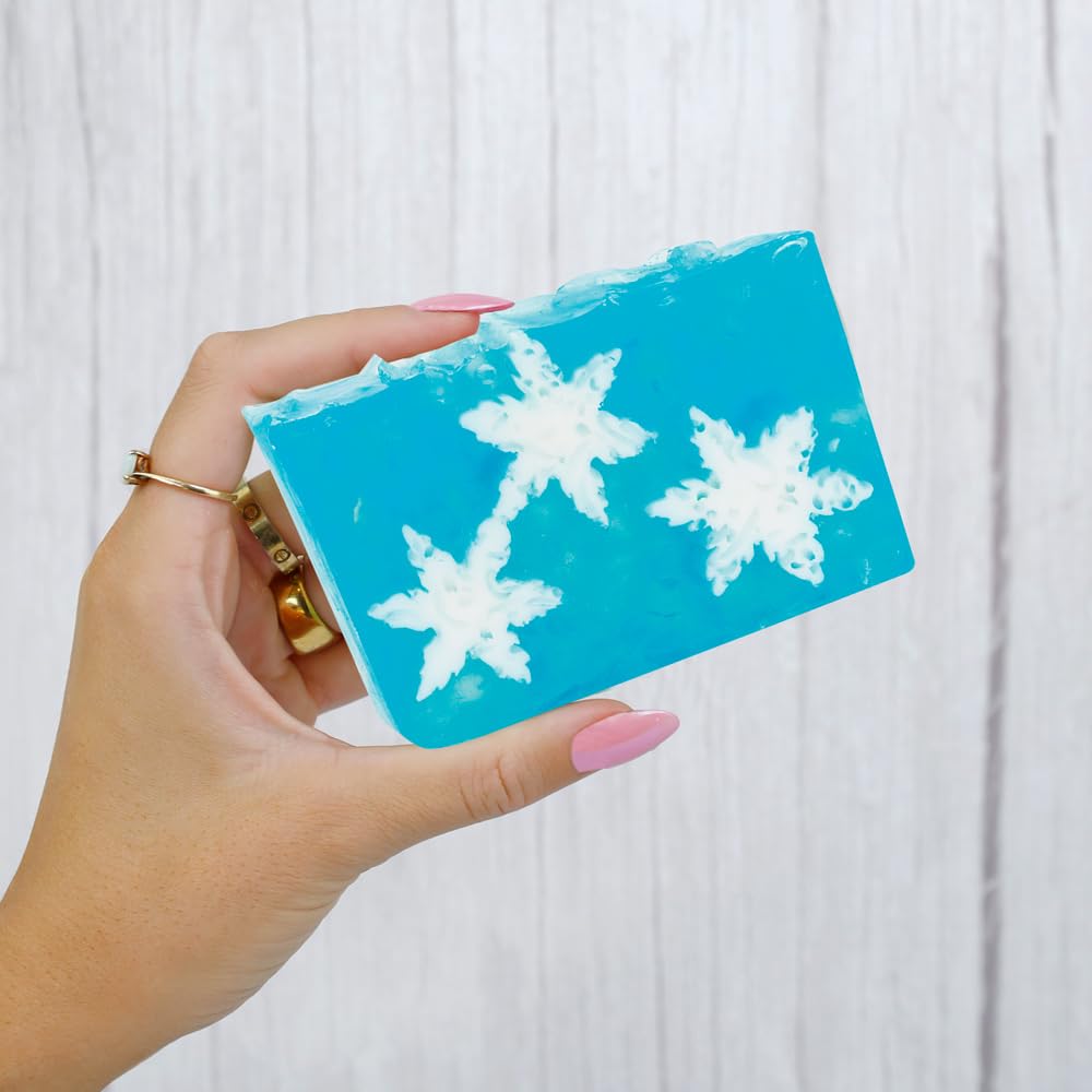 Primal Elements Glycerin Christmas Bar Soap | Helps All Skin Types, Sensitive, Oily & Dry Skin | NO PARABENS, VEGAN, GLUTEN FREE, 100% VEGETABLE BASE