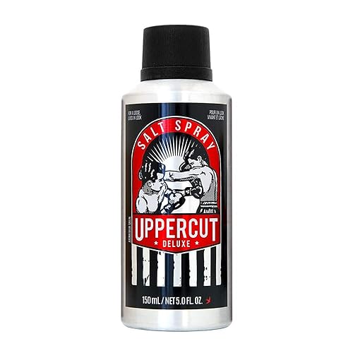 UPPERCUT DELUXE Salt Spray 5 fl oz, Texturizing Sea Salt Hair Spray, Lightweight Natural Finish, Light Hold for Volume & Texture, Pre-Styler for Blow