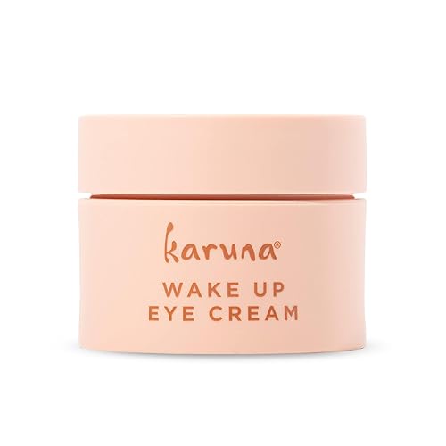 Karuna - Wake Up Eye Cream with Coffee Cherry & Tri-Peptides, Caffeine Eye Cream, Under Eye Brightener, Anti Aging Serum, Moisturizer for Puffiness