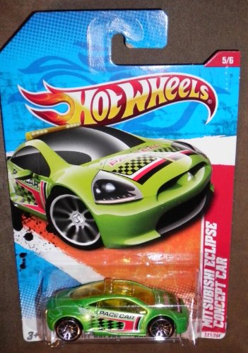 2011 Mitsubishi Eclipse Concept Car Hot Wheels Collectible - Thrill Racers Raceway Series - 221/244