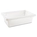 Rubbermaid Commercial Products Food Storage Box, 3.5 Gallon Capacity, White, for Restaurant/Kitchen/Cafeteria