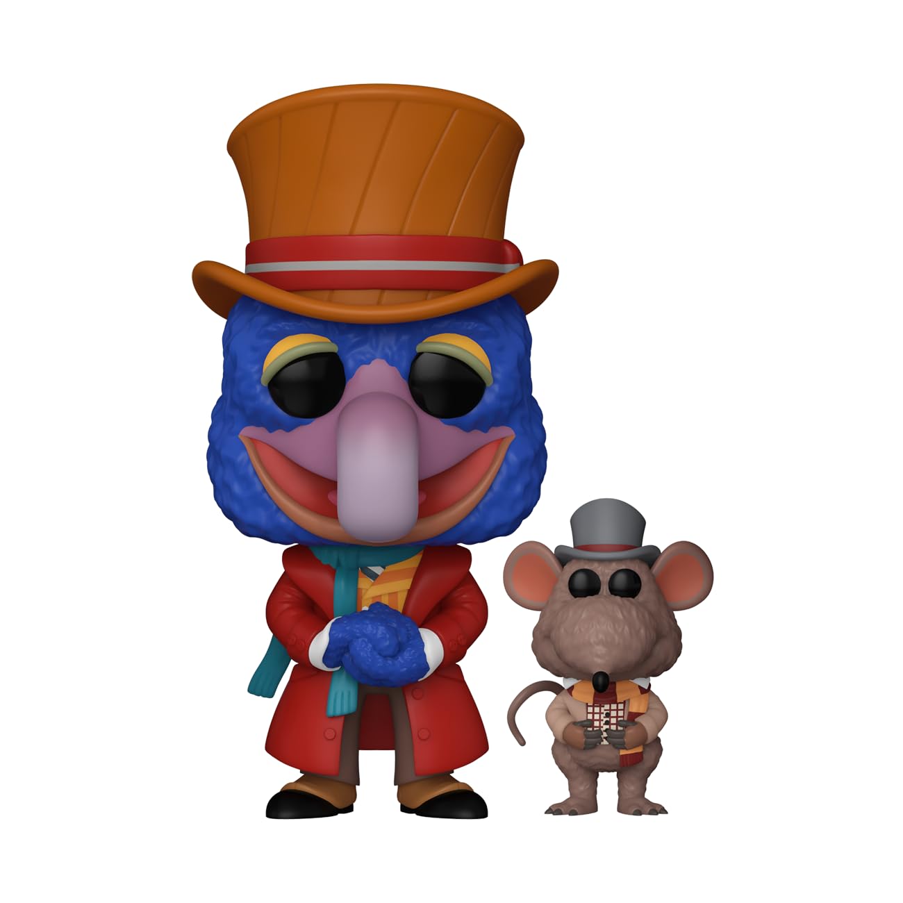 Funko POP! and Buddy: The Muppet Christmas Carol - Gonzo as Charles Dickens with Rizzo - The Muppets - Collectable Vinyl Figure - Gift Idea…