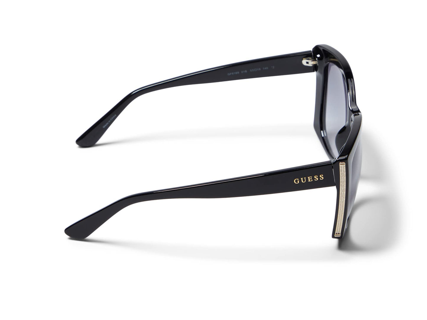 GUESS GF6169 Shiny Black/Gradient Smoke One Size