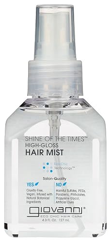 2 Packs of Giovanni Shine of The Times Finishing Mist - 4 Fl Oz