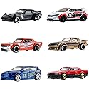 Japanese Import 6 Piece Set Diecast Model Cars by Hot Wheels
