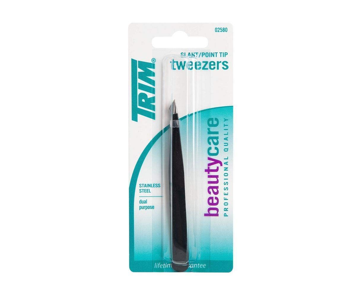 TRIM SLANT/POINT COMBO TWEEZER