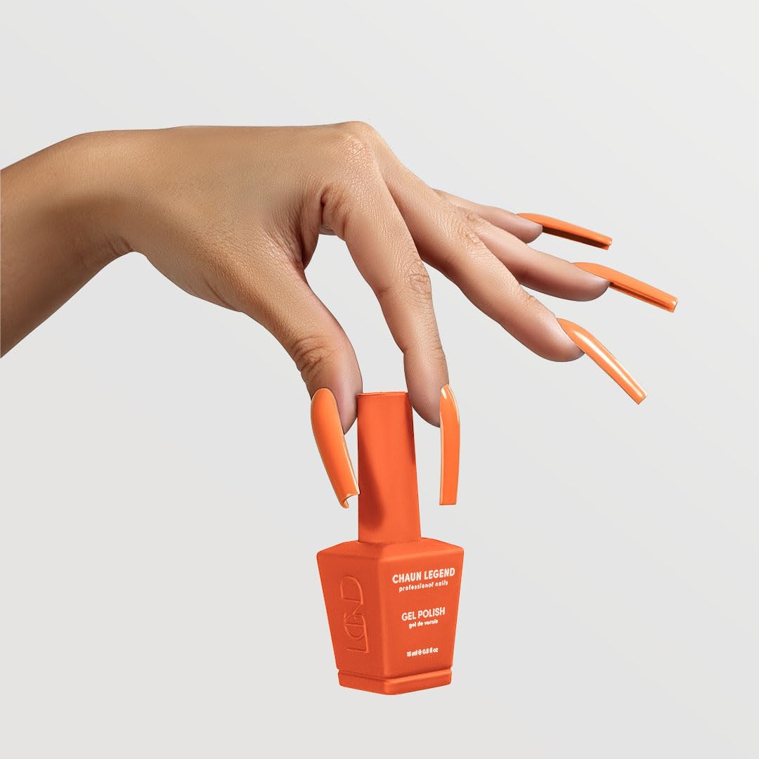 Chaun Legend UV Gel Nail Polish, 0.5 Ounce Long Lasting Salon Quality, Bubble Free Professional Manicures, Quick Dry, High Shine, Curry Chicken LG5062 Beauty & Personal Care Chaun Legend Professional Nails