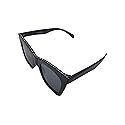 Foster Grant Women's Bedazzled Frame Black Cat Eye Sunglasses