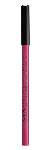 NYX PROFESSIONAL MAKEUP Slide On Lip Pencil, Lip Liner - Sweet Pink (Violet-Fuchsia)