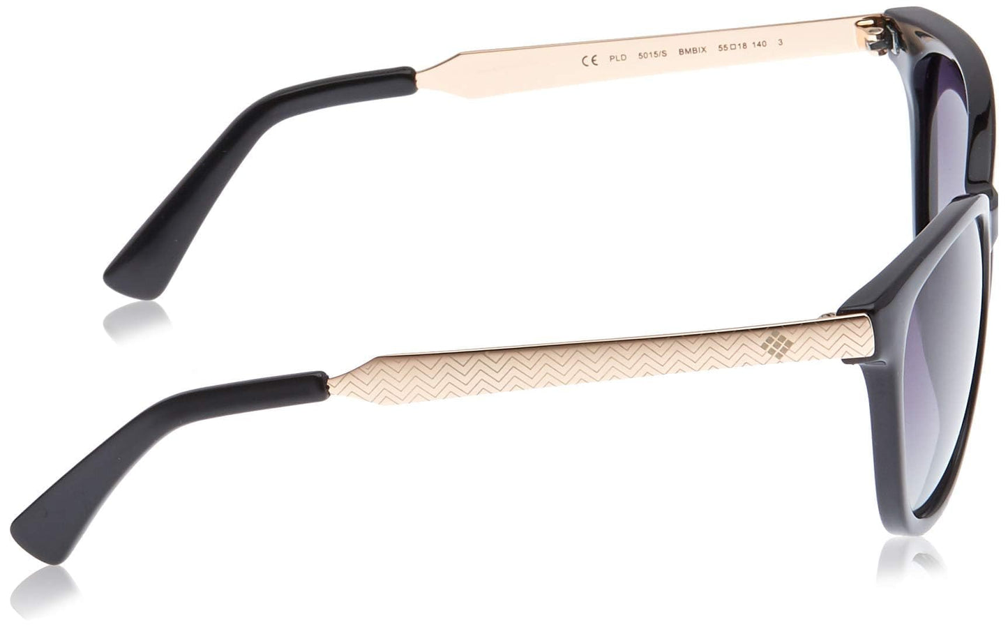 POLAROID PLD 5015/S BMB SHINY BLACK ROSE GOLD 55/18/140 WOMAN Sunglasses