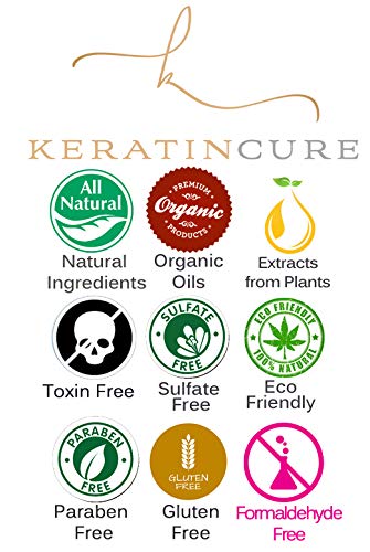 Keratin Cure Gold and Honey daily use Shampoo Conditioner Set Botanical Extracts, Protein SULFATE FREE protect Color Enhance Hair Growth for keratin