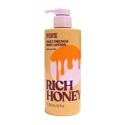 Victoria's Secret Pink Daily Drench Body Lotion 12 Fl Oz (Rich Honey)