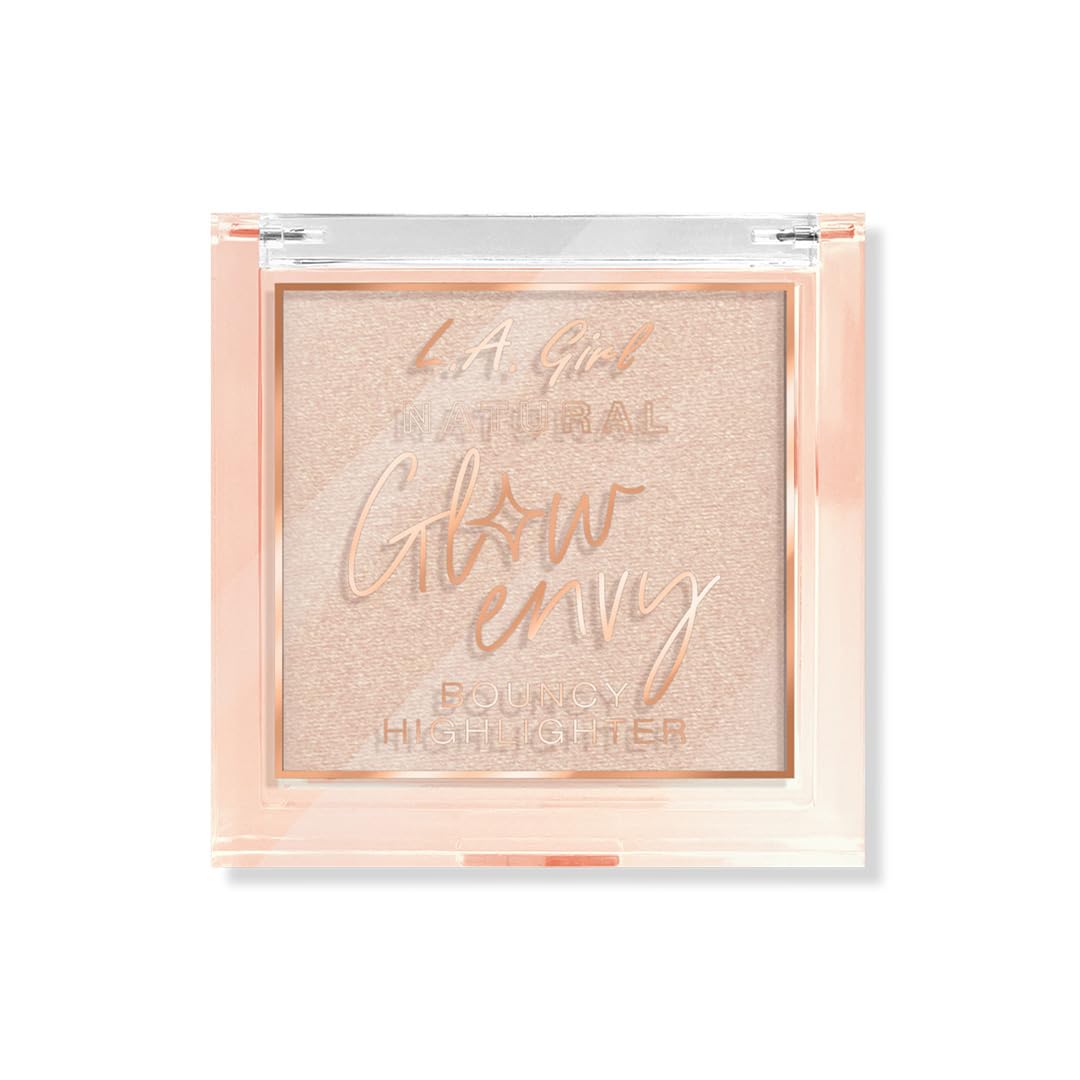 L.A. GIRL Glow Envy Bouncy Bronzer for Women, Natural Glow Bronzer for Makeup with Goodness of Jojoba Oil, Squalene, & Vitamin E, Long-Wearing