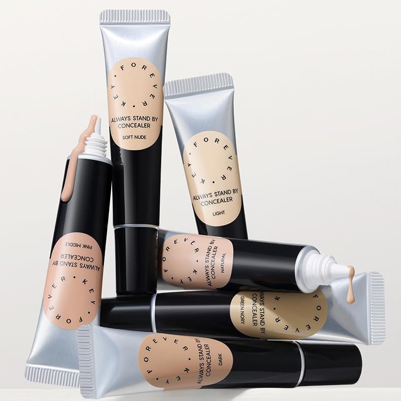 1PC Always Stand by Concealer, Multi Purpose Moisturizing Highlighter Concealer Cream to Create Flawless Makeup, 10g (05#)
