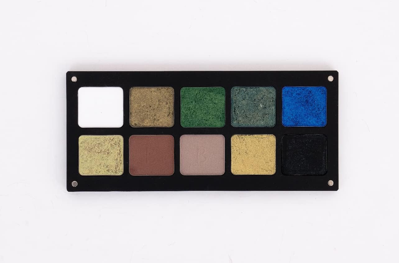 Palette Collaboration Pamela Segura - 10 Powder Colors for Professional Makeup Artists (Wicked)