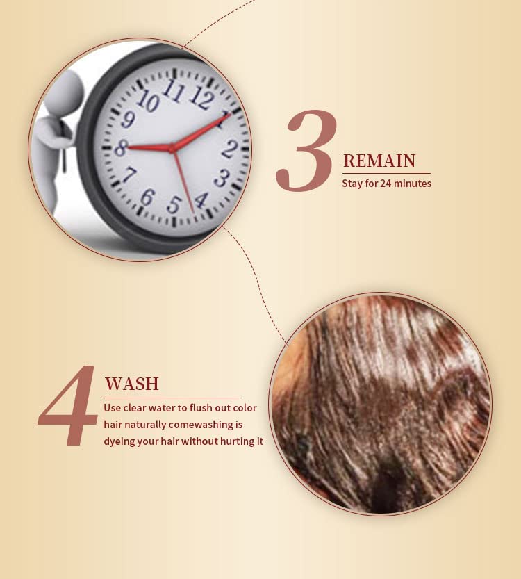 Maani MOKERU Professional Argan COCONUT Oil Hair Dye Color Shampoo 500 ML: Instant Fast Acting Long Lasting for Gray Magic Colors in Minutes-Long