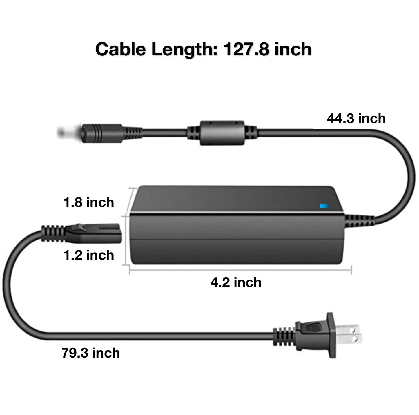 Onerbl New AC/DC Adapter Compatible with Lescolton T008 T009 T009i T002 T011c T-008 T-009 T-009i T-002 T-011c Hair Removal Epilator GEO451C-240190 Beauty and Personal Care onerbl