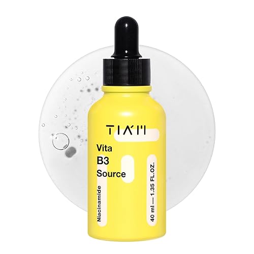 TIA'M Vita B3 Source, 1.35 fl oz, 10% Niacinamide Glow Serum with 2% Arbutin for Radiant & Balanced Skin, Vegan Korean Skin Care