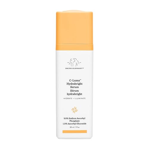 Drunk Elephant C-Luma Hydrabright Serum - 30 ml/1 fl oz - 10% Hydrating Vitamin C - Clean Clinical Skincare - Cruelty-Free - Dermatologist-Tested