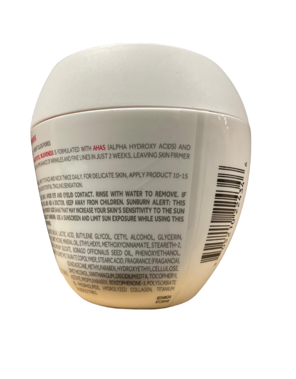 Ponds Rejuveness Anti-Wrinkle Cream 7oz (6 Pack)