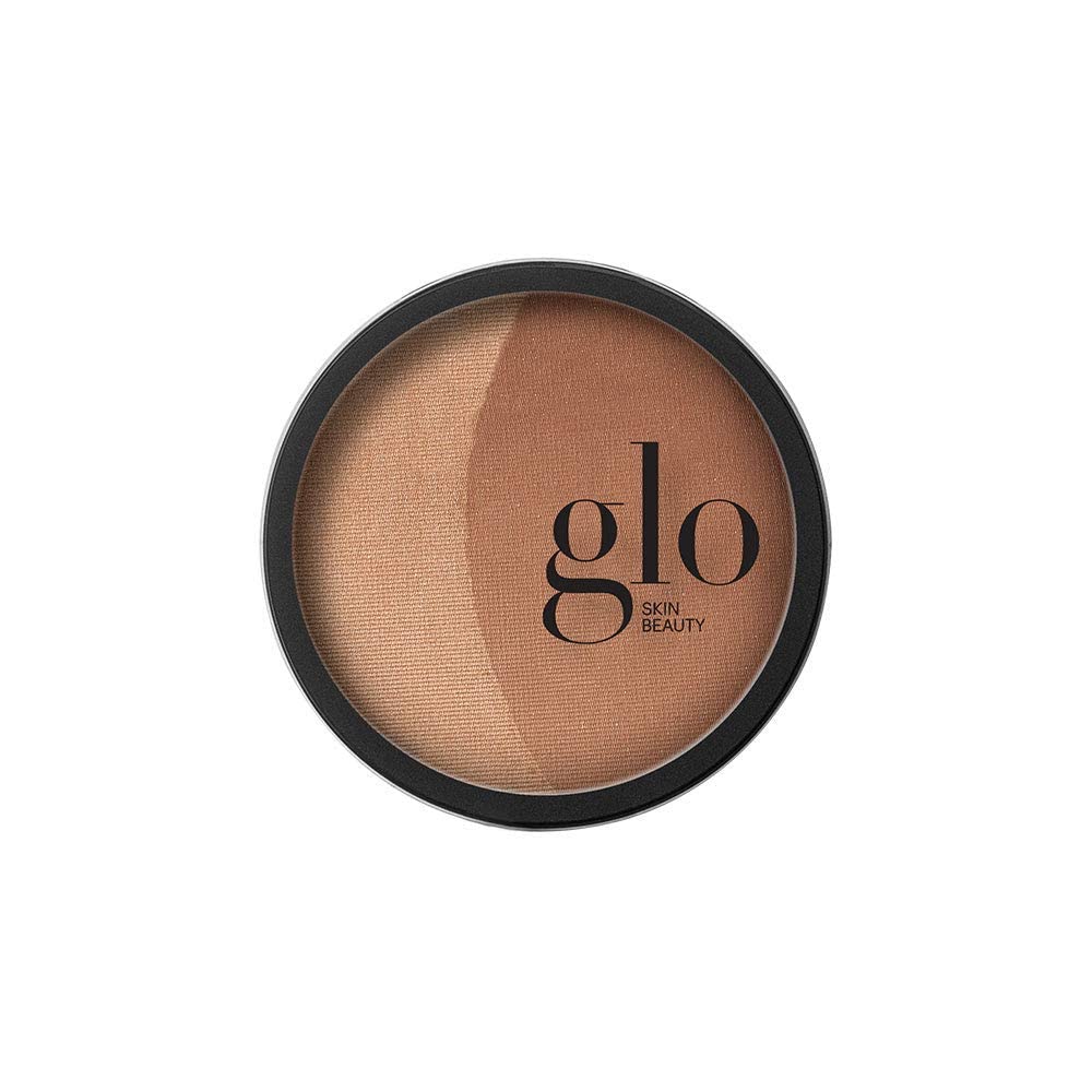 Glo Skin Beauty Bronze - Natural Mineral Pressed Powder Bronzer for Face for a Sun-Kissed Glow, Lightweight Makeup Infused with Antioxidants