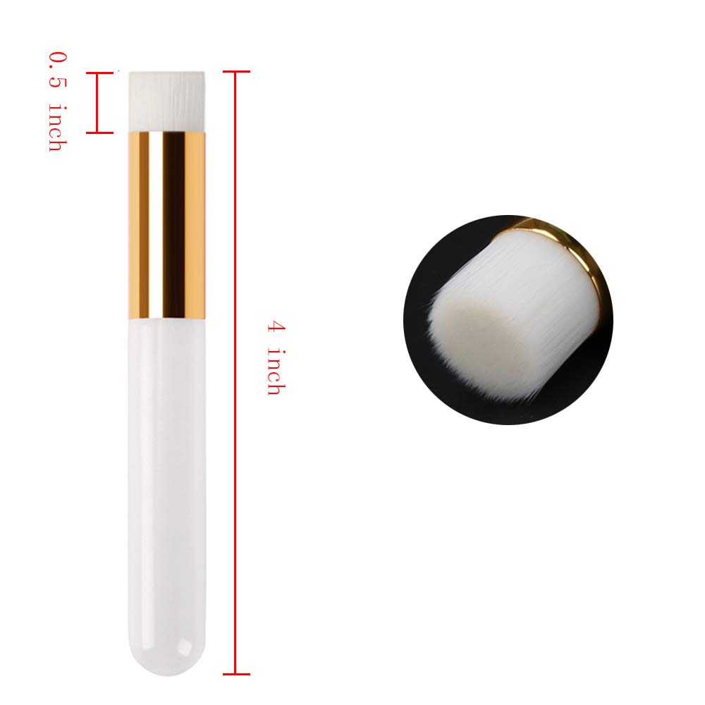 Ruwado 2 Pcs Eyelash Cleaning Brushes Extension Makeup Deep Cleaning Cosmetic Peel Off Blackhead Removal Tool for Nose Eyelash Extensions Lash Shampoo