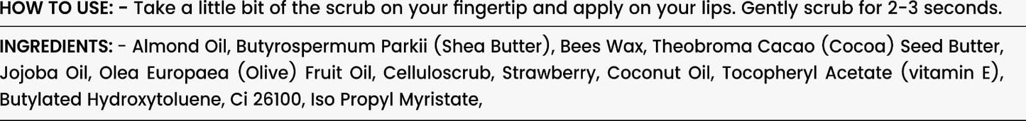 Beauty Brats Lip Scrub Beetroot 0.35 fl/oz Beauty and Personal Care BEAUTY BRATS