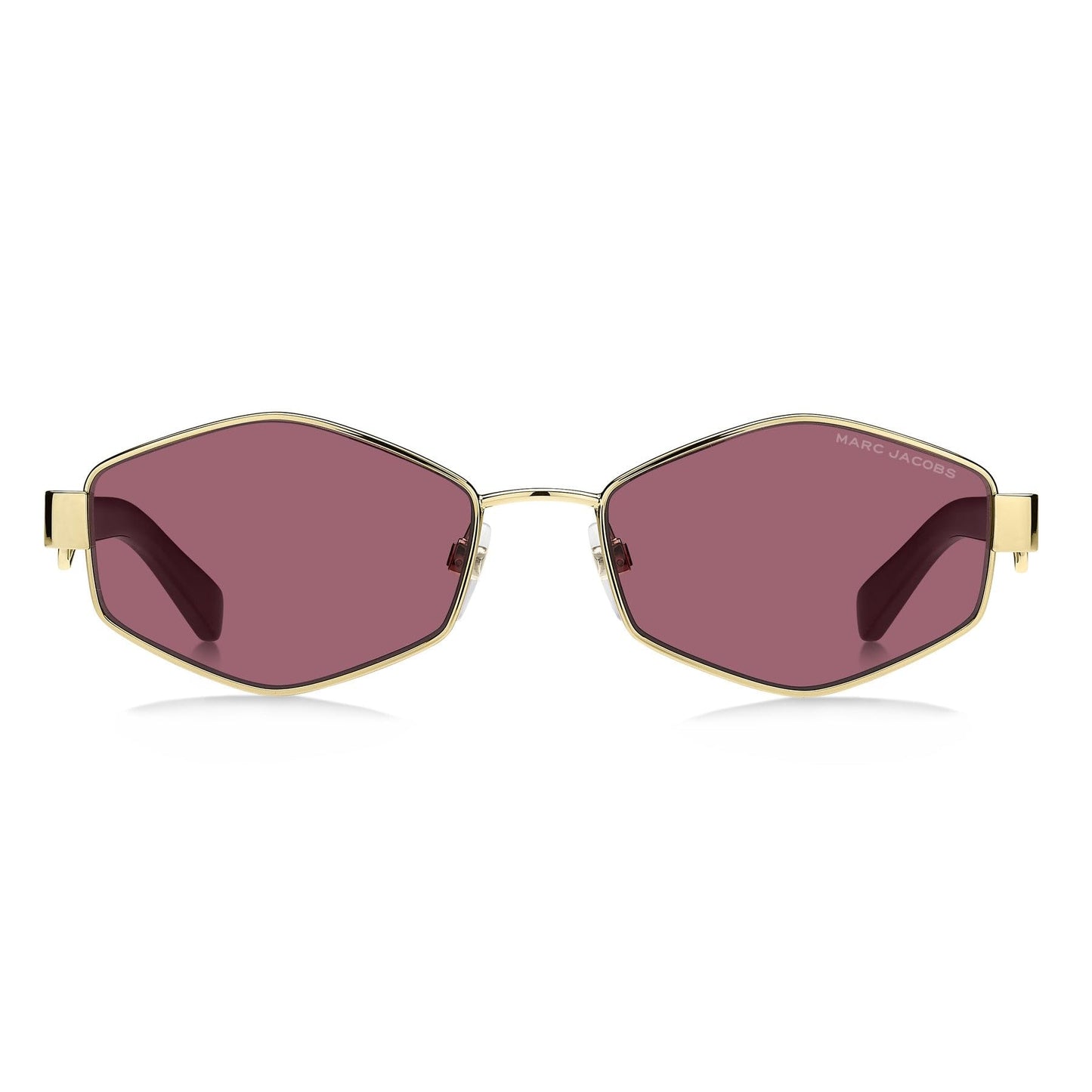 Marc Jacobs Glasses for Women, Gold Red, 55/17/140
