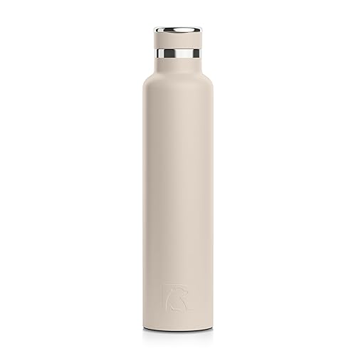 RTIC 26oz Journey Bottle Metal Ceramic Lined Stainless Steel Vacuum Insulated, BPA Free, Reusable, for Water, Hot and Cold Drinks, Travel, Sports