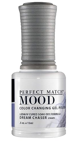 LeChat - Perfect Match Mood Gel Polish - Dream Chaser - (0.5 Ounce) - Cream Finish - Changes with Temperature - Long Lasting Beauty & Personal Care LECHAT