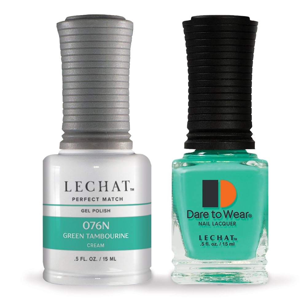 LeChat Perfect Match Gel Polish, Green Tambourine 0.5 oz Beauty & Personal Care LECHAT