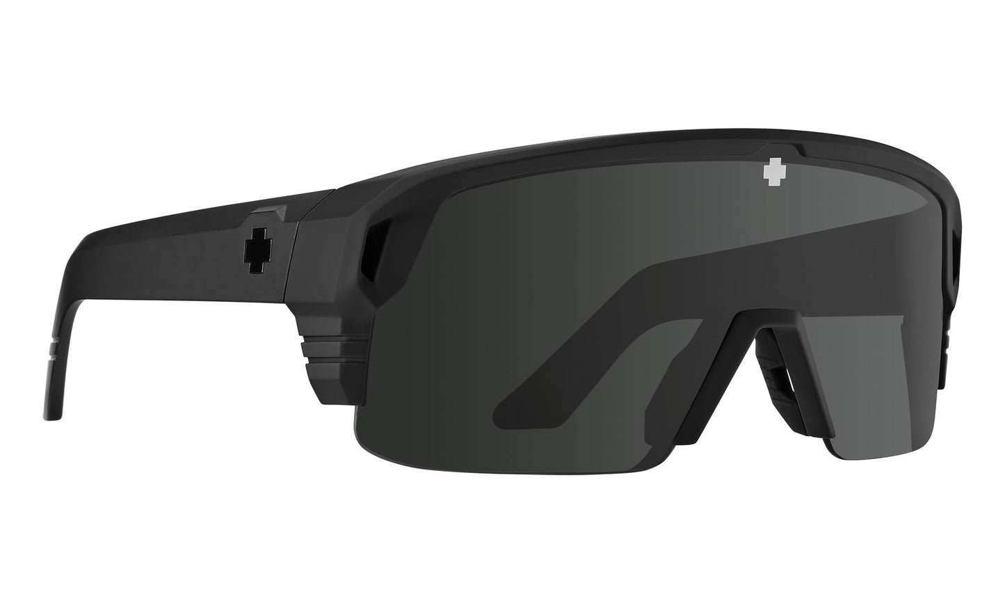 SPY Monolith 5050 Matte Blk-Happy Gry Grn Polarized Blk Mirror