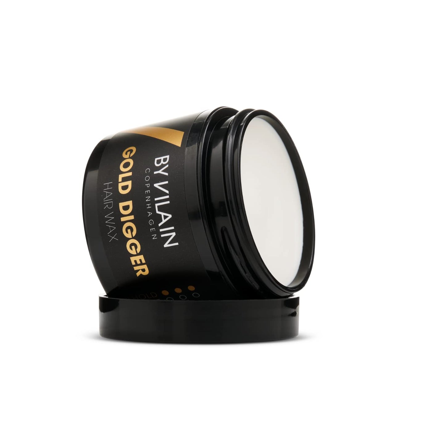 By Vilain Gold Digger Super Strong Hold Matte Finish Clean Cut Look Long Lasting Hair Pomade - Easy to Style for Fullness & Texture Smoothing & Slick